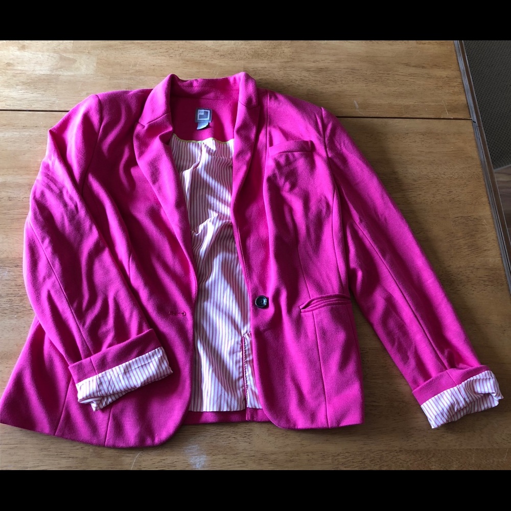 JC Penny Pink Women’s Blazer - Size Large
